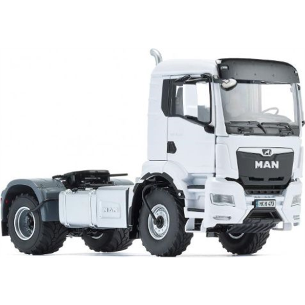 Wiking 077650 - MAN TGS 18.510 4x4 BL 2-Achs Zugm. 'Ackerdiesel' MAN grün